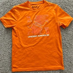 Under Armour Boys Shirt YSM- Orange